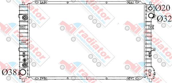 RW017122A Radiator
